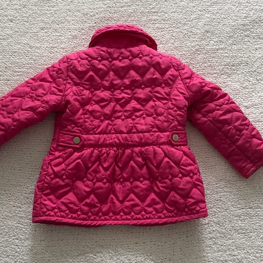 Liv & Lottie Pink Quilted Jacket Coat Toddler Girl 2T - Picture 6 of 6